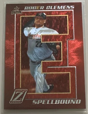 2005 Zenith Spellbound #8 Roger Clemens E-Houston Astros-Red Sox-NY Yankees - Image 1 of 2