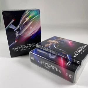 Star Trek: Enterprise – Complete Series Box Set (DVD, Seasons 1–4) Region 1 - Picture 1 of 15