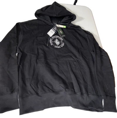 Element Hoodie Large Skateboards Public Enemy Black Mens Organic Cotton - Image 1 of 4