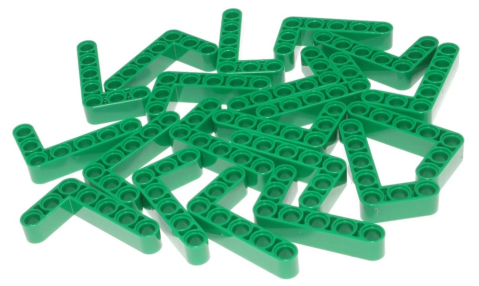 LEGO Technik - 20 Liftarme dick 3x5  90 Grad grün / Green Liftarm  32526 NEUWARE - Bild 1 von 1