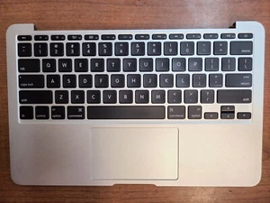 MACBOOK AIR A1370 MID 2011 11" TOP CASE / TRACKPAD / KEYBOARD 661-6072 069-7004 - Picture 1 of 2