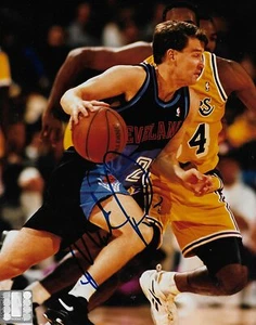 Mark Price signed Cleveland Cavaliers basketball 8x10 photo COA - Picture 1 of 1