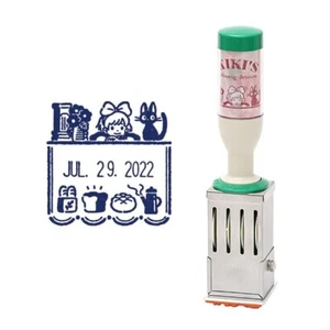 Japan Studio Ghibli Kiki's Delivery Service Date Stamp Kiki and Jiji - Bild 1 von 8