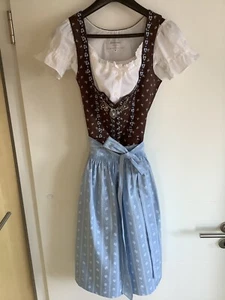 Angermaier Dirndl Gr. 34 Baumwolle - Bild 1 von 2
