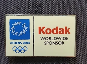 2004 ATHEN KODAK WORLDWIDE SPONSOR OLYMPIC PIN - Bild 1 von 2