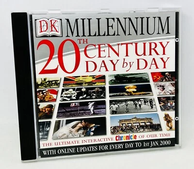 DK Millennium 20th Century Day By Day PC CD-ROM - Vintage - Preowned - Image 1 of 4