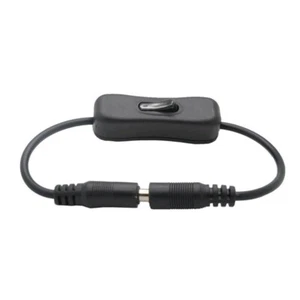 LED Light Strip In-line On/Off Switch 12V With Male Female 2.1mm 5.5mm Connector - Picture 1 of 12