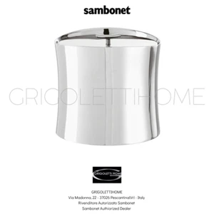 Sambonet - Bamboo Edelstahl Mirror - Eimer / Eiskübel Thermo - Bild 1 von 2