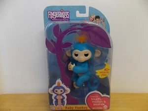 Nuevo Auténtico Fingerlings BORIS BLUE Juguete Dedo Mono EN CAJA Sellada al por menor - Imagen 1 de 1