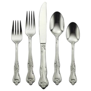 Oneida AZALEA - Stainless Steel 45pc. Flatware Set (Service for Eight ) - Picture 1 of 1