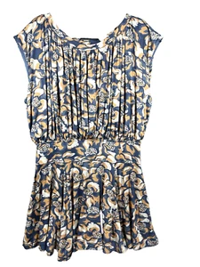 Mini Vestido Anthropologie Práctica Diaria Floral Talla Pequeña XL Western Rodeo Nuevo con Etiquetas - Imagen 1 de 15