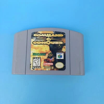 Command & Conquer - Nintendo 64 N64 - Authentic Game Cart Only TESTED AUTHENTIC - Image 1 of 3