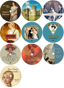 Mary Jane Holmes Historical Fiction Romance Audiobooks in 10 MP3 Audio CDs - Picture 1 of 1