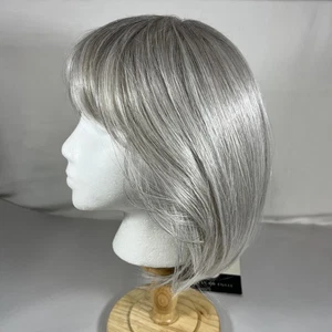Toni Brattin Hellgrau Easy Elegance Übergröße HF Mittellange Perücke Neu - Bild 1 von 9
