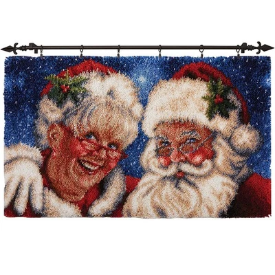 Herrschners® Mr. & Mrs. Claus Latch Hook Kit