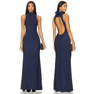 Delfi Collective Mabel Maxi Dress Sparkle Formal Evening Statement Party Size S - Foto 1 di 12