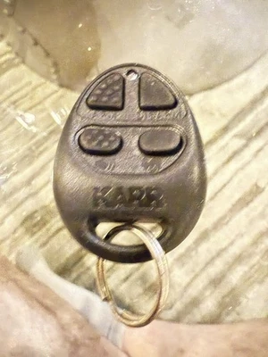 KARR OXC743301 PERFECT Condition 4 Btn Remote Start Fob Red LED - Image 1 of 2