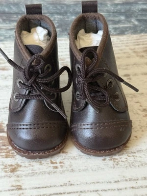 American Girl Doll KIT KITTREDGE WORK BOOTS Only for Hobo & Treehouse Outfits - Image 1 of 4