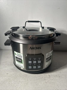 Aroma Digital Rice and Pasta Cooker AMC- 200D 6 QT TESTED WORKING - Picture 1 of 13