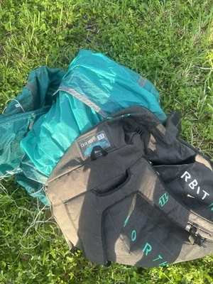 2021 North Orbit 11ft Blue - Kitesurf Kite - Image 1 of 3