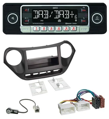 Dietz USB DAB MP3 Bluetooth Autoradio für Hyundai i10 (ab 2013) - Bild 1 von 4