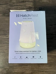 HATCH REST 2nd Gen Smart Sleep Assistant Babies & Kids Nightlight Sound Machine - Picture 1 of 3