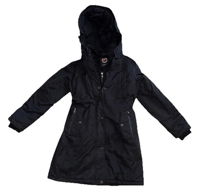 1 Madison Expedition Women's Insulated Hooded Parka Long Coat Jacket Sz Small - Image 1 of 4