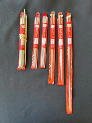Lote De Colección De Agujas De Tejer Bernat Aero y Agujas De Doble Punta Inglaterra Foto 1 de 4