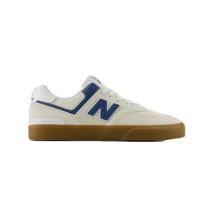New Balance Numeric - 574 Vulc Skateboard Shoes - Sea Salt/Dark Shoreline Blue - Picture 1 of 10