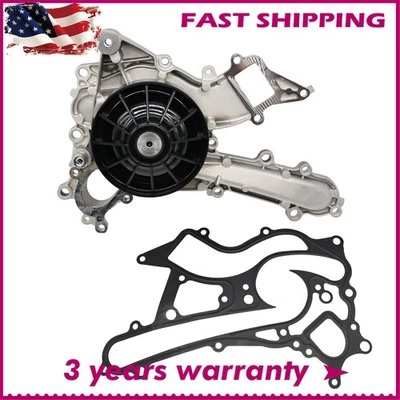 New Water Pump with Gasket For Mercedes-Benz C300 2013 E350 2012-2016 3.5L R350 - Image 1 of 4