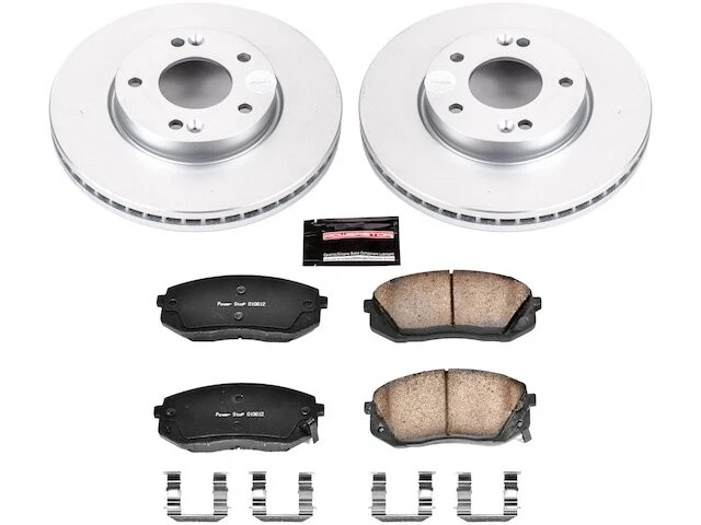 Front Brake Pad and Rotor Kit For 07-10 Kia Rondo VG64F2 Foto 1 de 1