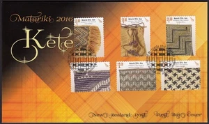 NEW ZEALAND 2016 Matariki (Maori New Year), Kete, Set of 6 on FDC - Picture 1 of 1