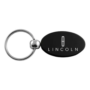 Oval Keychain for Lincoln on Black [Officially Licensed] - Bild 1 von 2