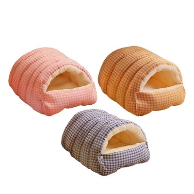 Cat Cave Bed Washable Removable Hideaway Soft Cat Nest for Small Dogs Kitten - Image 1 of 2