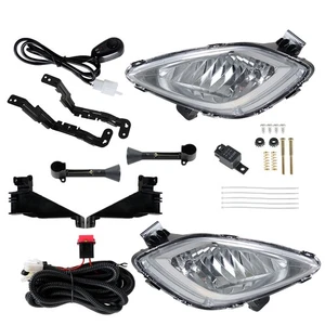 Silscvtt Front Bumper Fog Light Driving Lamp For Hyundai Elantra 2011 2012 2013 - Foto 1 di 18