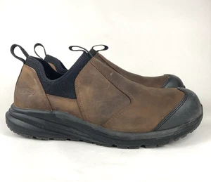 KEEN Utility Vista Energy+ Shift ESD Carbon Toe Work Shoes Brown Mens Size 11 EE - Picture 1 of 11
