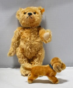 Oso de peluche y perro Steiff Danbury Mint 2002 - Imagen 1 de 5