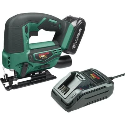 Kit de sierra de calar Grizzly PRO T30295X1A 20V con batería y cargador de iones de litio de 4,0 Ah Foto 1 de 3