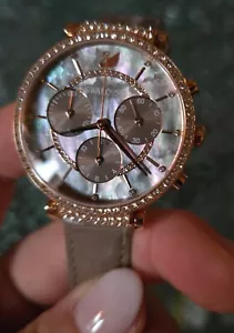 Swarovski Passage Chrono Uhr Schweizer Ziffernblatt Damenuhr - Bild 1 von 12