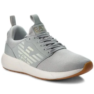 Emporio Armani EA7 Grey Sneaker Runners Fusion Racer Unisex | UK10 US10.5 EU44⅔