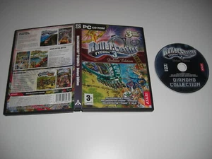 ROLLERCOASTER TYCOON 3 DELUXE EDITION Inc Base Game 2 add-ons SOAKED & WILD Pc - Picture 1 of 1