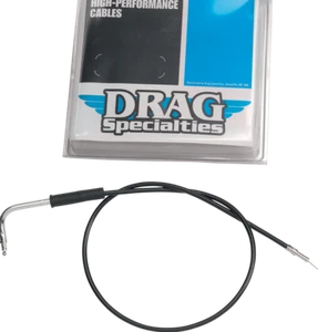 Harley-Davidson Drag Specialties-4331100B - Black Vinyl Throttle Cable,39 1/2in. - Picture 1 of 5