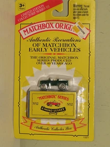 MATCHBOX A MOKO LESNEY SERIES No 12 LAND ROVER LIMITED EDITION - Picture 1 of 2