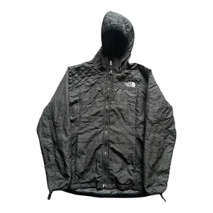Chaqueta acolchada con capucha The North Face negra talla mediana para mujer - Imagen 1 de 9