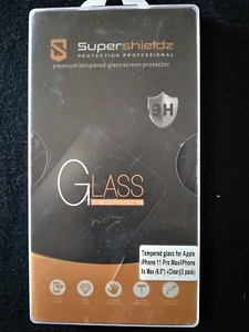 Supershieldz Premium Tempered Glass Screen Protector iPhone 11 Pro Max 6.5" 9H 3 - Photo 1 sur 2