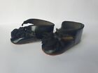 Antique pair of leather shoes size 12, S.F.B.J.