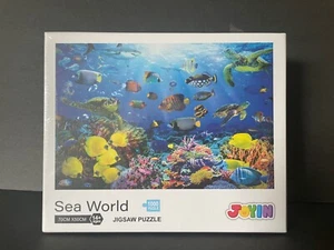New Sea World JOYIN Puzzle 1000 Pcs Underwater Reef Theme w Sea Turtle 70CMx50CM - Picture 1 of 7