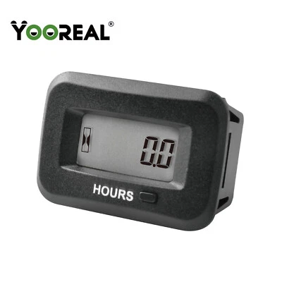 AC/DC 5V-277V Hour Meter of Lawn Mower Marine Boat Generator Scooter Waterproof - Image 1 of 4