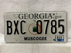 2016 Georgia License Plate ~ Muscogee County - Picture 1 of 2