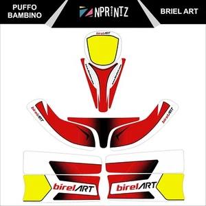 PUFFO BAMBINO  BIREL ART STYLE FULL KART STICKER KIT - KARTING -CADET-ROOKIE - Picture 1 of 4